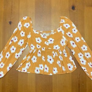 Alter’d State Orange Groovy Blouse - Size S